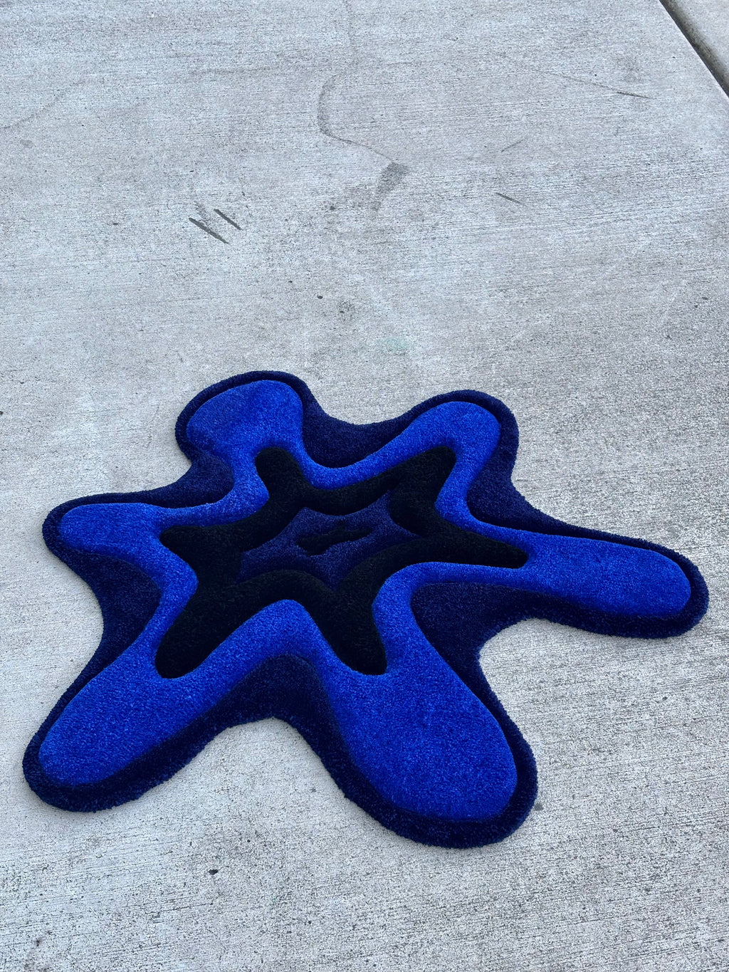 Blueberry Splat Rug