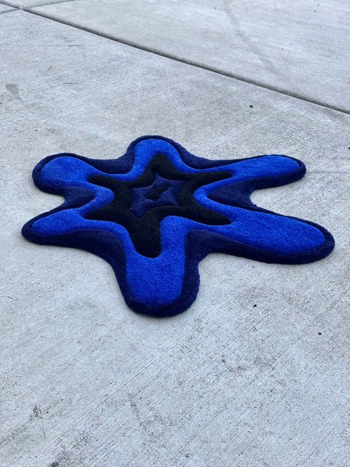 Blueberry Splat Rug