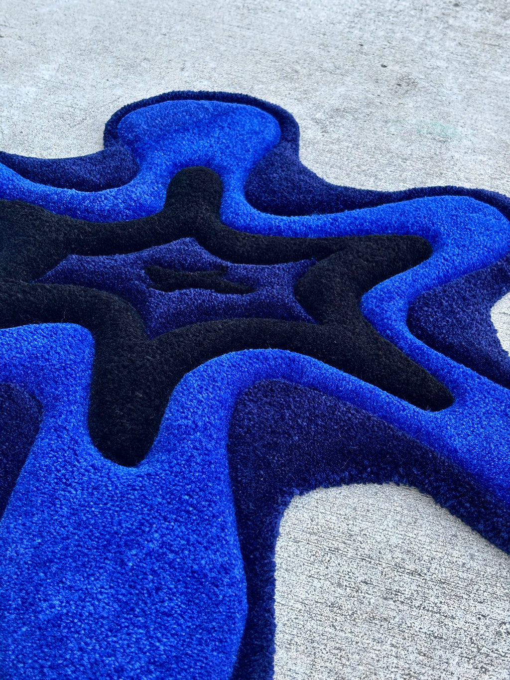 Blueberry Splat Rug